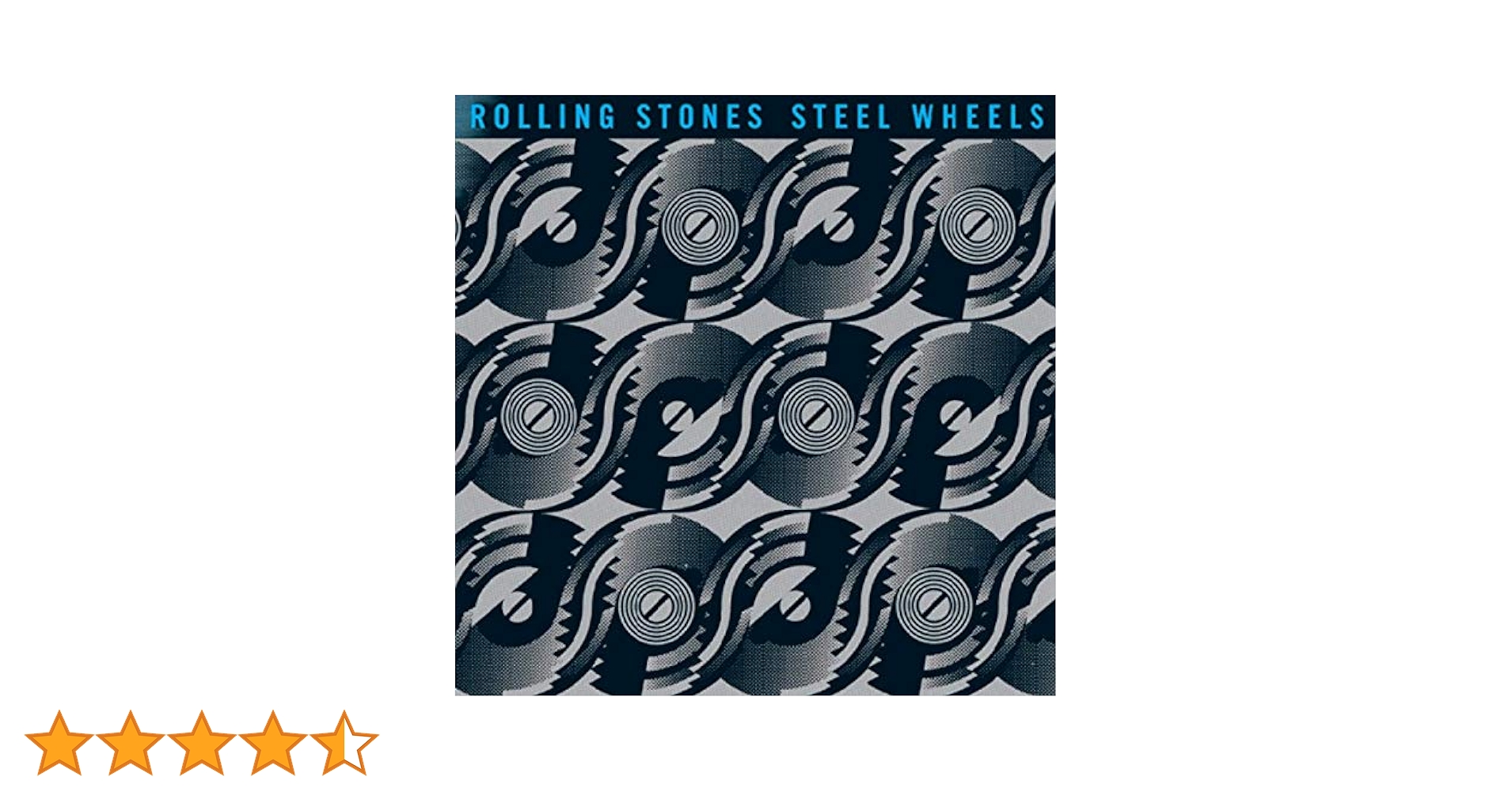 稀少EUオリジナルSteel Wheelsローリングストーンズレコード Amazon.co.jp: Steel Wheels: ミュージック
